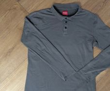 Guess men's long sleeve polo
