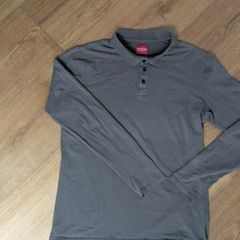 Guess men's long sleeve polo