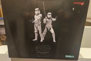 Star Wars Kotobukiya Imperial Stormtrooper Twin 1/10 scale Artfx figure set