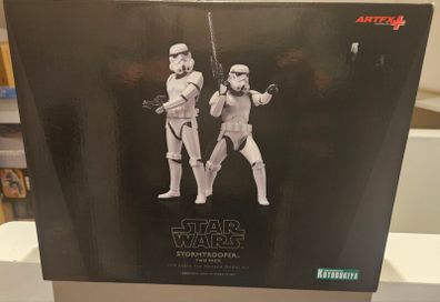 Star Wars Kotobukiya Imperial Stormtrooper Twin 1/10 scale Artfx figure set