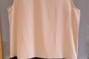 Brand new, Cream and Teal see through long blouse.