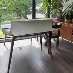 Metal white shelf from Ikea