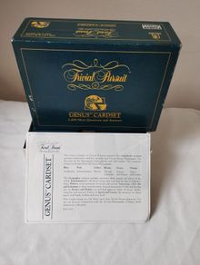 Trivial persuit genus card set vintage 1981