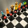 Pokemon Chess Set  3D Printed Custom Chess Pieces Image 3