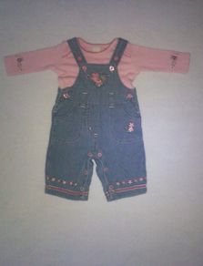 Girls Little Bundle Outfit 0-3 mths