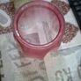 Beautiful Cranberry Glass Shade Postage Available Image 3