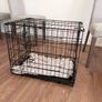 Pink 8-Panel Puppy Pen + Foldable Dog Crate Bundle Image 2