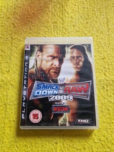 Smack Down vs Raw 2009 PlayStation3 Ps3 Games Original
