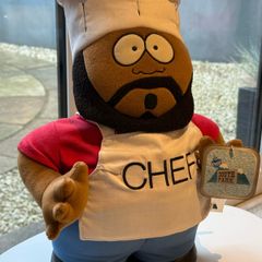 Rare Vintage 1998 South Park Chef Plush - Mint Boots & Original Tag