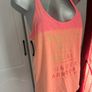 Under Armour ladies heat gear orange sports top size L UK16 EU44 Postage included Image 2
