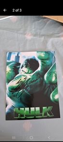 Eric Bana signed hulk