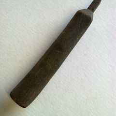 Old shoemaker's edge iron.