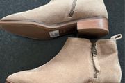 Dune London Suede Ankle Boots sz 41/Uk 8
