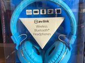 Blue Wireless Bluetooth Headphones