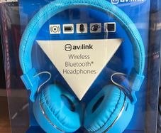 Blue Wireless Bluetooth Headphones