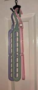 Space saving hangers