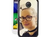 Personalized photo custom printed hard plastic case cover for MOTOROLA MOTO E