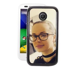 Personalized photo custom printed hard plastic case cover for MOTOROLA MOTO E