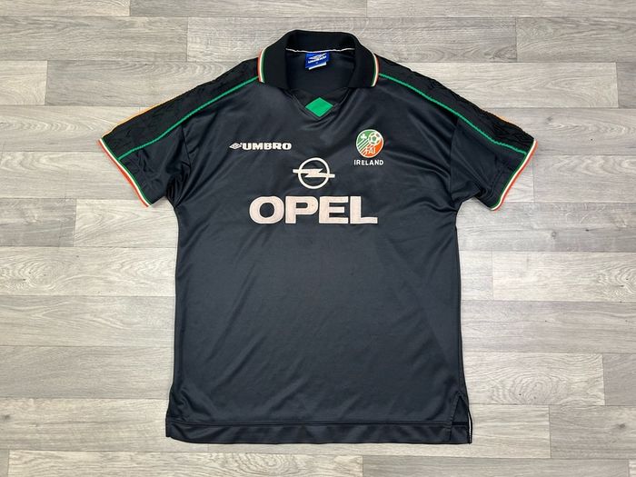 Rare Genuine Vintage 1998 Umbro Ireland Away Jersey Shirt Mens XL