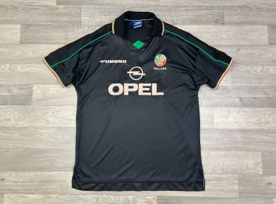 Rare Genuine Vintage 1998 Umbro Ireland Away Jersey Shirt Mens XL