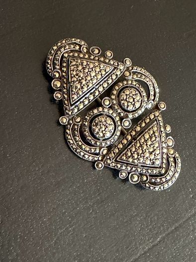 silver brooch