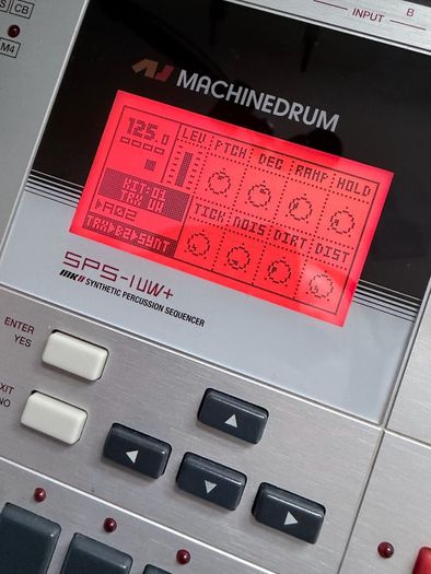 Elektron Machinedrum SPS-1UW+ MKII with Black Faceplate