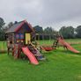 Childrens wooden garden playset large Image 3