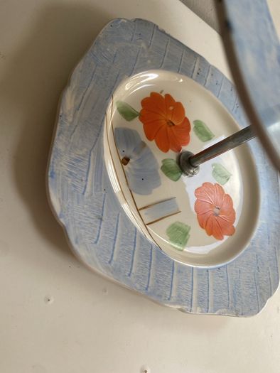 Vintage H&K Tunstall cake stand