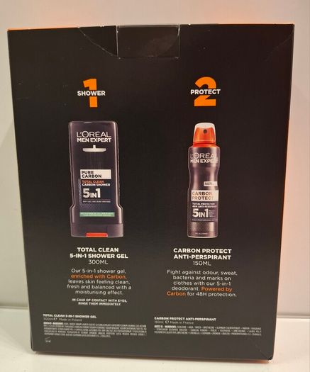 LOREAL Men Expert Charcoal Protect Gift Set