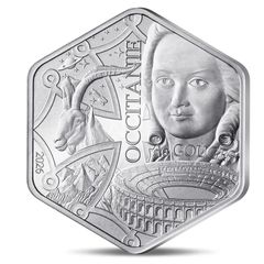 France 10 Euro Silver (.500) Uncirculated Coin 2026 - Occitanie - Collection of regions