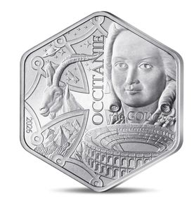 France 10 Euro Silver (.500) Uncirculated Coin 2026 - Occitanie - Collection of regions