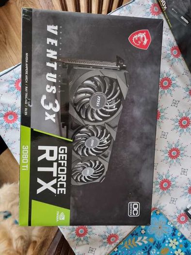 MSI RTX 3080 Ti Ventus 3X 12GB OC Box Included