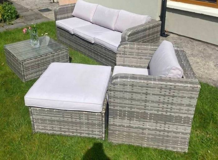 Garden furniture lounge set