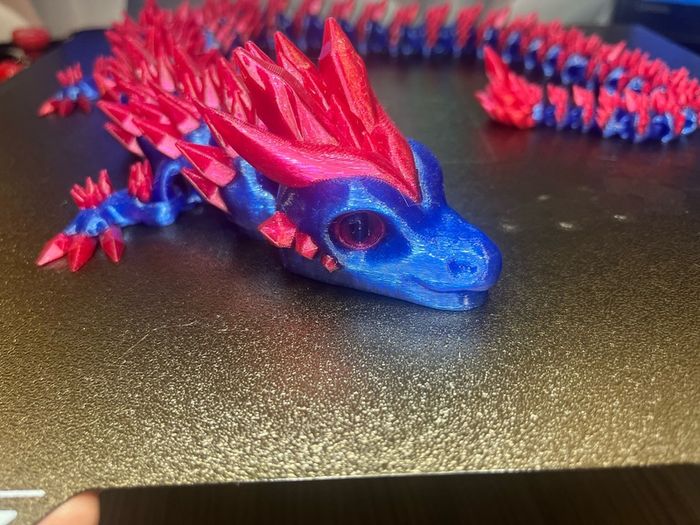 Articulated Crystal Dragon