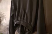 Zara Black open back Blouse, S