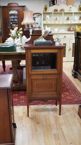 Edwardian Mahogany Music Cabinet c.1900
