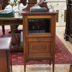 Edwardian Mahogany Music Cabinet c.1900