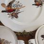 Vintage Bone China Dinner Set Pheasants Image 7