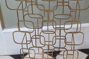 Abstract Design Metal Wine Bottle Holder