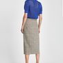 ZARA checked pencil skirt size 8 Image 6