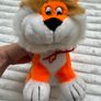 PMS Orange Cat Plush Soft Used Vintage Please look at the pictures Image 8