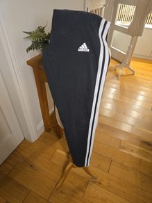 Ladies adidas black leggings medium