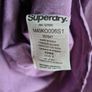 mens SUPERDRY shirt long sleeve 100% cotton purple Size medium Image 10