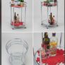 QUICK SALE: 2-for-1 Modern Round Serving / Bar Cart Deal (1 Assembled + 1 Brand New in Box) | Collection D13 Image 3