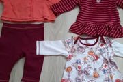 5 pieces girls dress size 0-3 months
