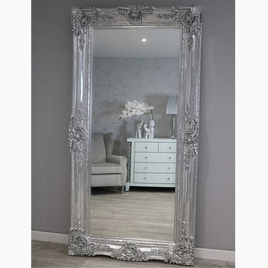 Large Mirror Ornate Regal Decorative