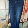 River Island UK 8R Skinny Jeans Image 4
