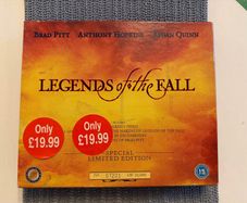 Legends Of The Fall Vhs Limited Edition Boxset, Video Book And Picture Sealed.