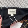 Sezane Malia skirt midnight blue jacquard size 12 BNWT Image 3