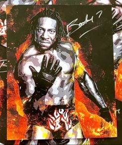 WWE Booker T Autograph